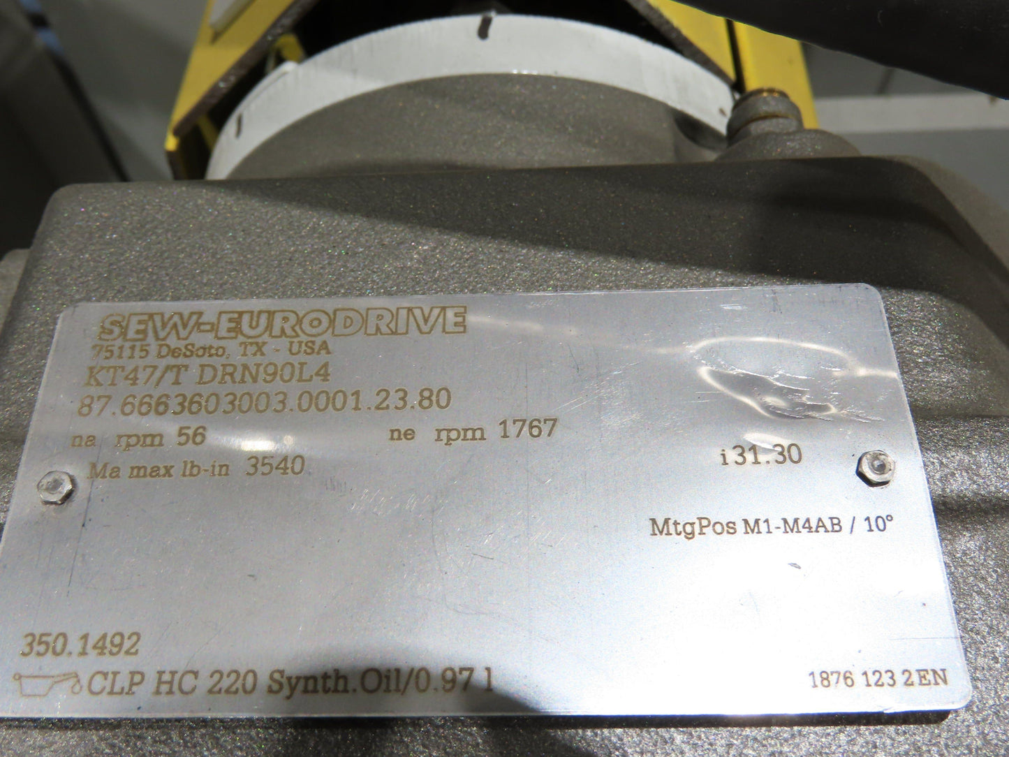 Hytrol HSSHD 31"x 22' Incline Belt Conveyor 2Hp 3PH Center Drive 138fpm