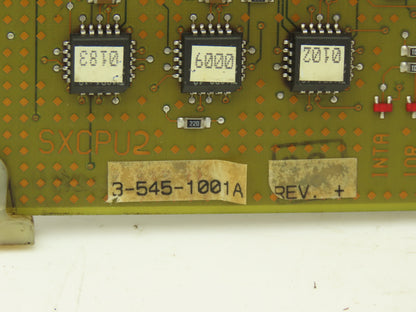 Cincinnati Milacron 3-545-1001A PCB Control Printed Circuit Board Rev +