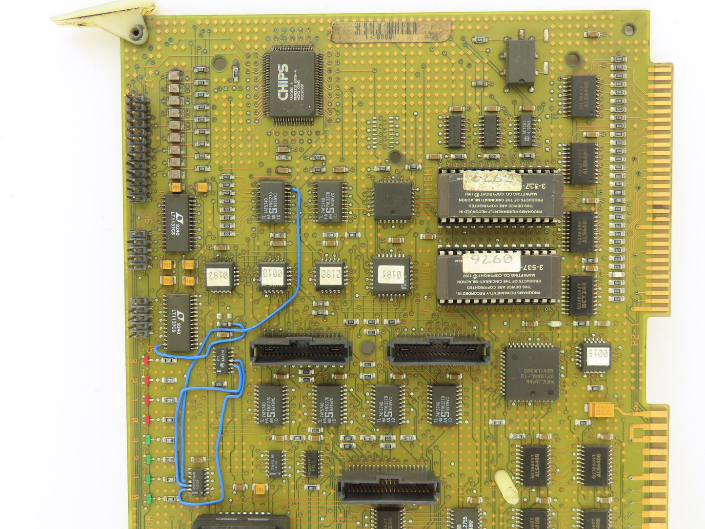 Cincinnati Milacron 3-545-1001A PCB Control Printed Circuit Board Rev +