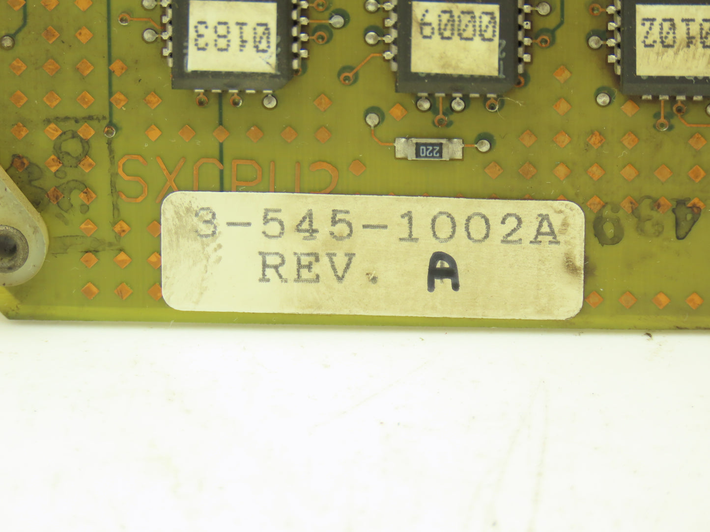 Cincinnati Milacron 3-545-1002A PCB Control Printed Circuit Board Rev A