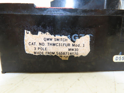 General Electric THMC31FUR MW30 30A Fusible Disconnect QMW Switch Replacement