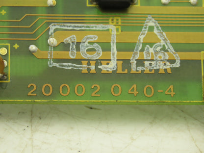 Heller Machine Tools 20002040-4 PCB MUB Control Board Printed Circuit Board