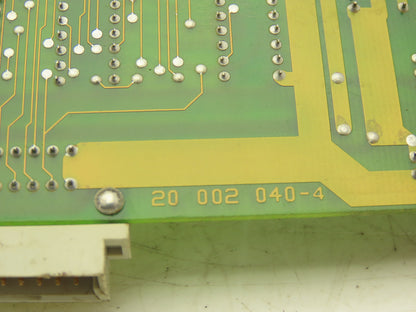 Heller Machine Tools 20002040-4 PCB MUB Control Board Printed Circuit Board