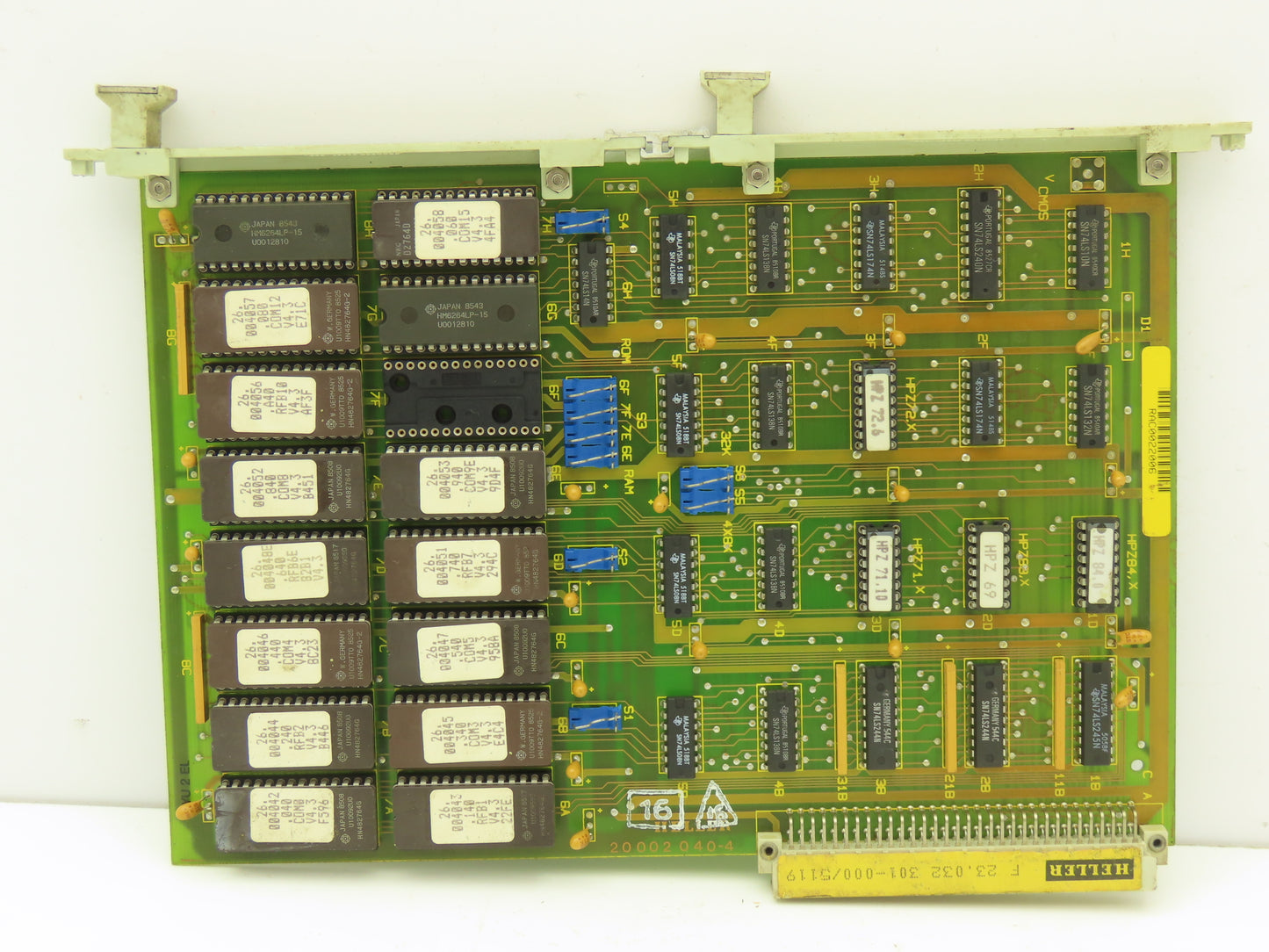 Heller Machine Tools 20002040-4 PCB MUB Control Board Printed Circuit Board