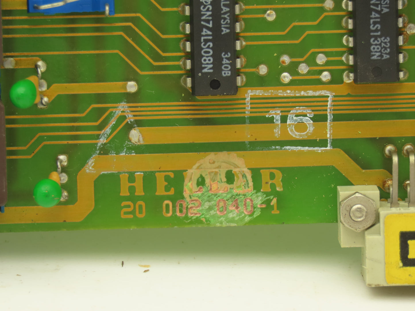 Heller Machine Tools 20 002 040-1 PCB MUB Control Board Printed Circuit Board