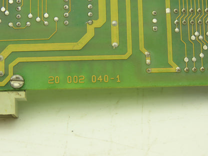 Heller Machine Tools 20 002 040-1 PCB MUB Control Board Printed Circuit Board