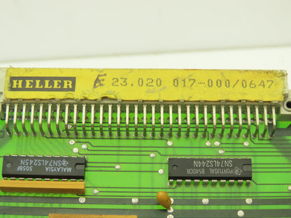 Heller Machine Tools 20.002 708-2 PCB MUB Control Board Printed Circuit Board
