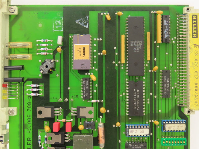 Heller Machine Tools 20.002 708-2 PCB MUB Control Board Printed Circuit Board