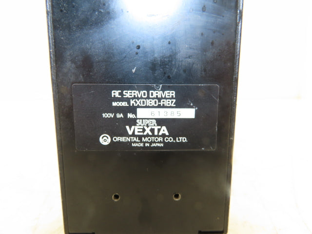 Oriental Motor KXD180-ABZ AC Servo Driver 100V 9A Super Vexta