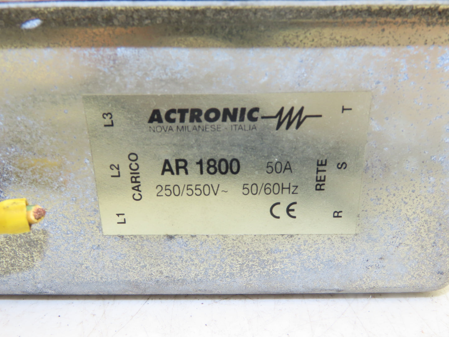 Actronic AR 1800 Power Filter 250/550v 50/60Hz 3ph 50A