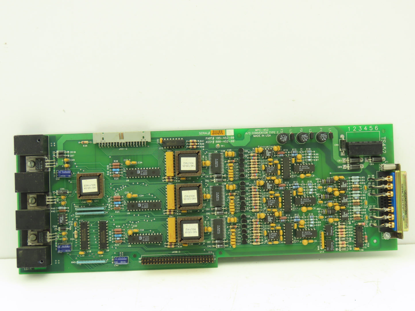 185-452-00 PCB A/D Converter Type 2 Printed Circuit Board WPC-452