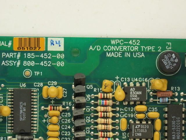 185-452-00 PCB A/D Converter Type 2 Printed Circuit Board WPC-452