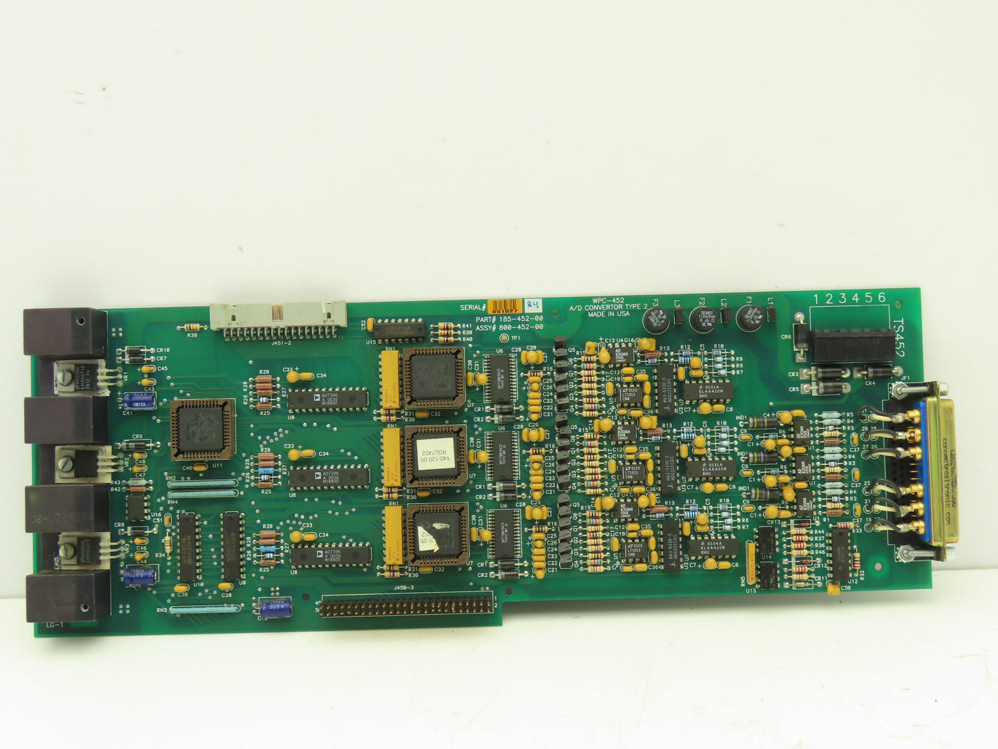 185-452-00 PCB A/D Converter Type 2 Printed Circuit Board WPC-452