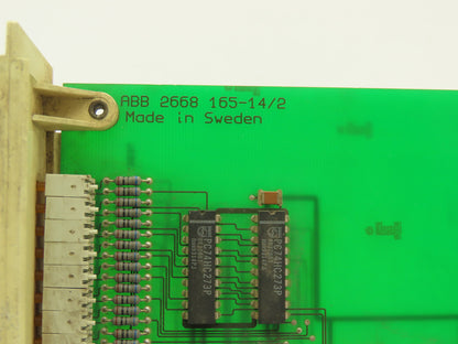 ABB Robotics 2668 165-14/2 PCB I/O Control Printed Circuit Board For Slot Rack
