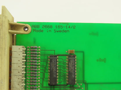 ABB Robotics 2668 165-14/2 PCB I/O Control Printed Circuit Board For Slot Rack
