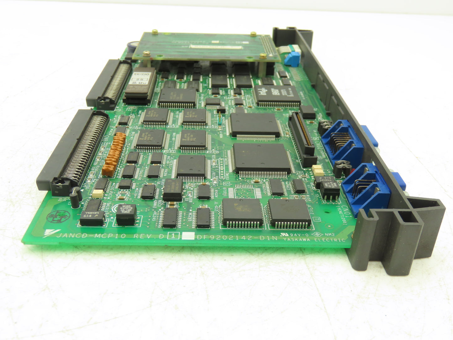 Yaskawa Electric JANCD-MCP10 MCP10 PCB Control Printed Circuit Board Slot Rack