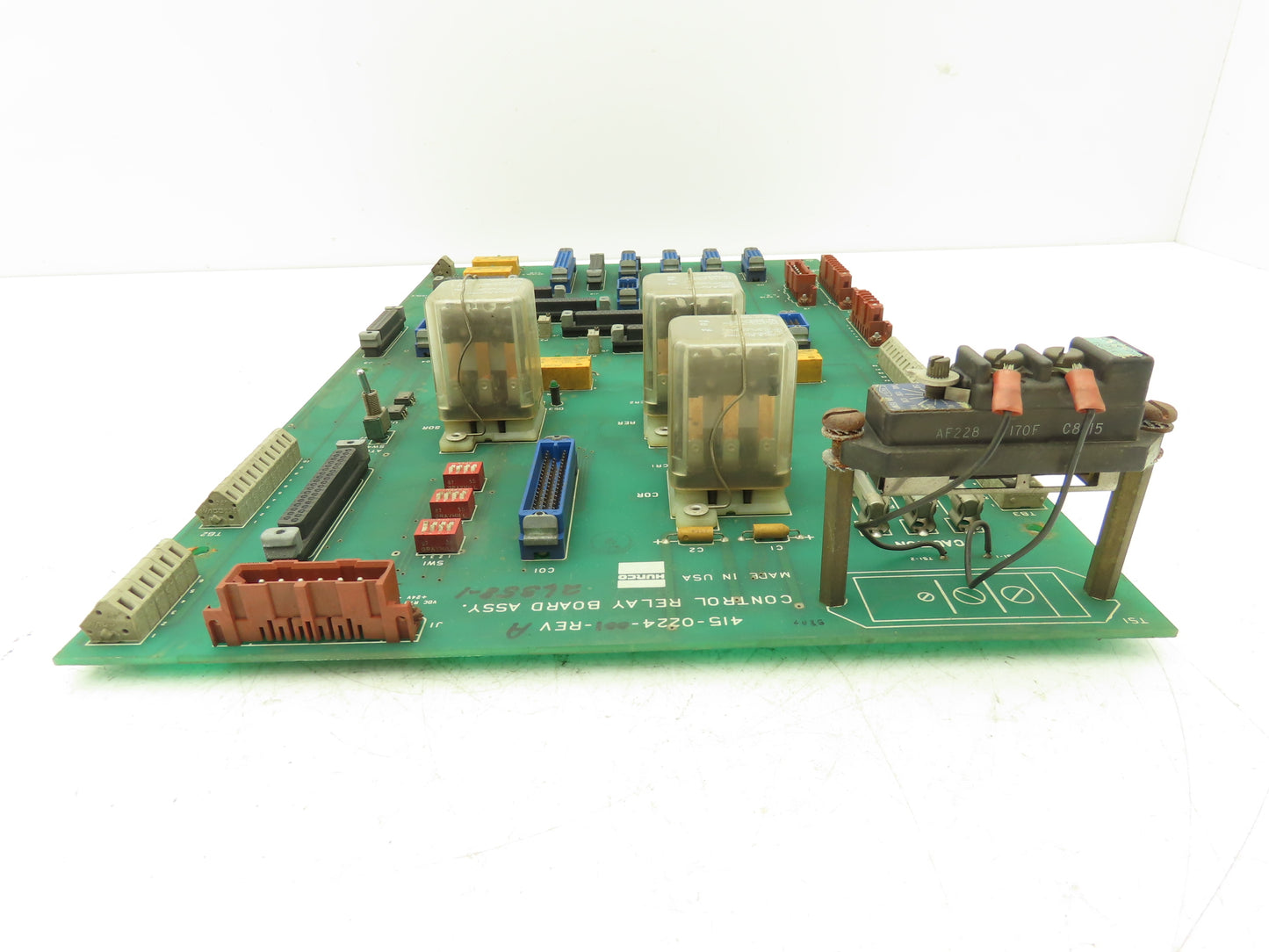 Hurco 415-0224-001 PCB Control Relay Printed Circuit Board Assembly