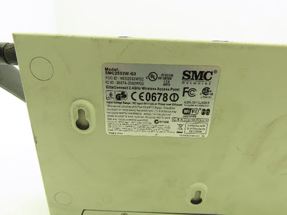 SMC SMC2552W-G2 Wireless Access Point 5vdc or Power Over Ethernet EliteConnect