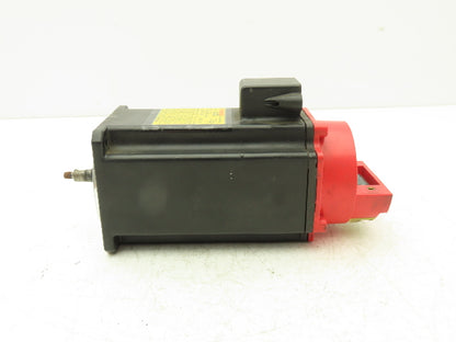 Fanuc A06B-0373-B075 AC Servo Motor 0.5kW 129v 3Ph 3000RPM Encoder A8600360T001