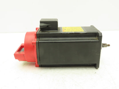 Fanuc A06B-0373-B075 AC Servo Motor 0.5kW 129v 3Ph 3000RPM Encoder A8600360T001