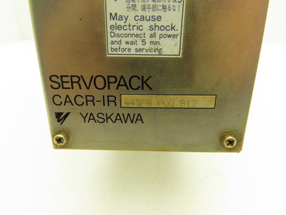 Yaskawa Electric CACR-IR44SFB-P00-B12 Servopack Servo Drive 230V 33A 4.4kw 3Ph