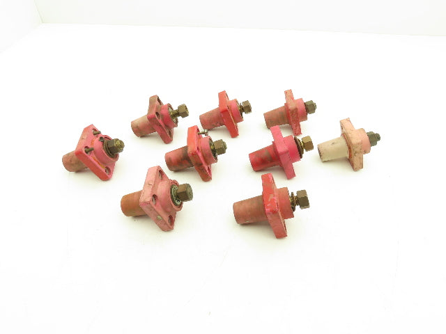 Cam-Lok E1016 Insulated Receptacle Female Red Lot of 9
