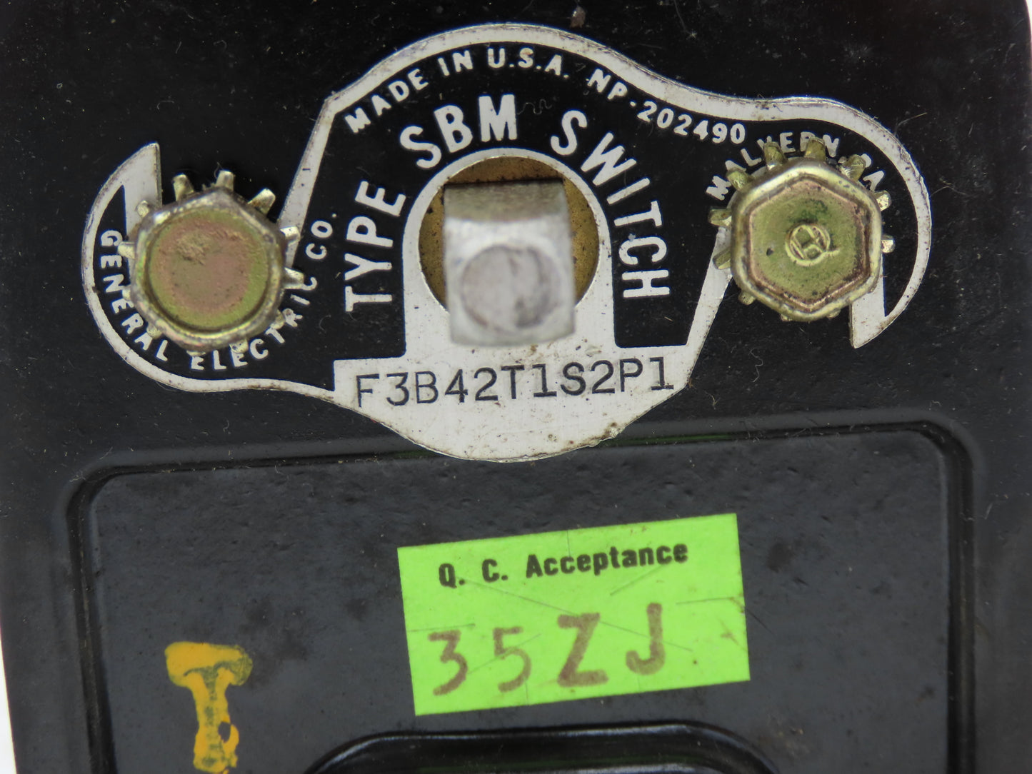 Type SBM 12 Contact Rotary Cam Control Switch Panel Mount