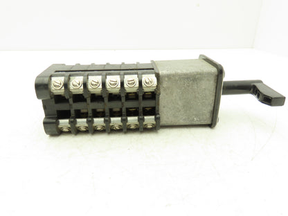 Type SBM 12 Contact Rotary Cam Control Switch Panel Mount