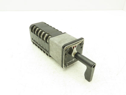Type SBM 12 Contact Rotary Cam Control Switch Panel Mount