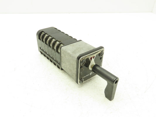 Type SBM 12 Contact Rotary Cam Control Switch Panel Mount
