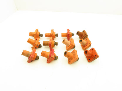 Cam-Lok E1016 Insulated Receptacle Female Orange Lot of 12