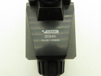 Tokimec DG4VS-5-0A-M-P7L-H-7-40-JA6 Hydraulic Directional Solenoid Valve 24VDC
