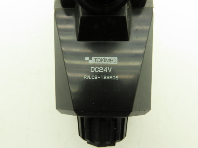 Tokimec DG4V-5-6BL-M-P7L-H-7-40 Hydraulic Directional Solenoid Valve 24VDC