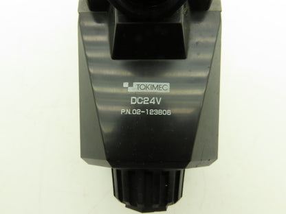 Tokimec DG4V-5-6BL-M-P7L-H-7-40 Hydraulic Directional Solenoid Valve 24VDC