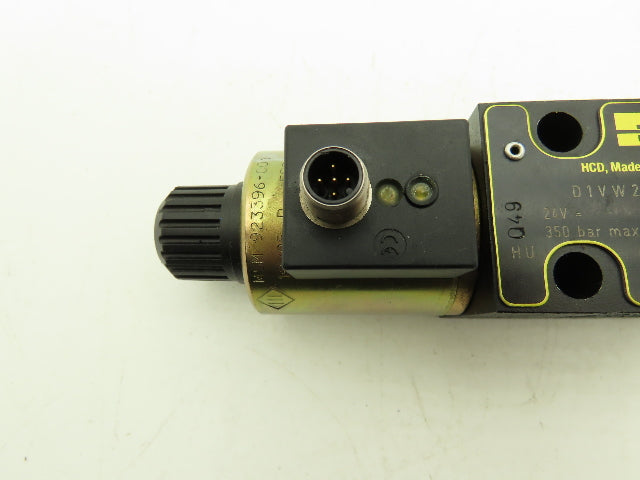 Parker D1VW20BNJDLJ575 Hydraulic Directional Solenoid Valve 24VDC