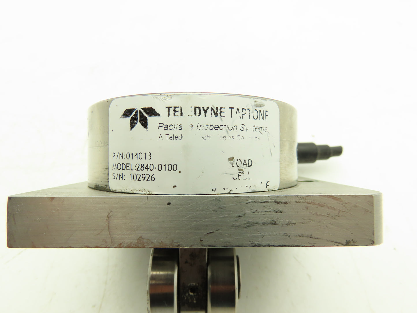 Teledyne 014013 Taptone Load Cell Transducer 3"OD x 1"