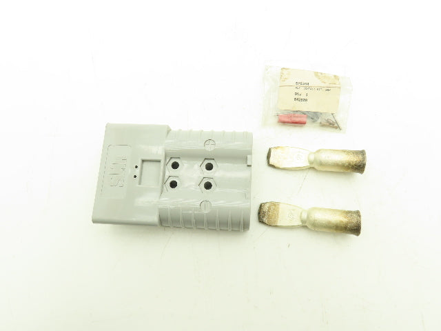 Anderson SY6340G3 Forklift SBX Battery Cable 0/4 Connector Gray 4 Pin Lot of 2