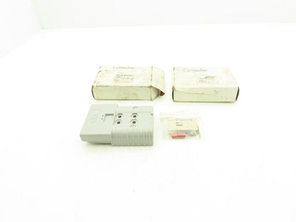 Anderson SY6340G3 Forklift SBX Battery Cable 0/4 Connector Gray 4 Pin Lot of 2