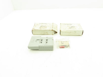 Anderson SY6340G3 Forklift SBX Battery Cable 0/4 Connector Gray 4 Pin Lot of 2