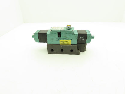 Numatics A23SS43A8|0889-W607 Pneumatic Air Solenoid Valve/Manifold Assembly