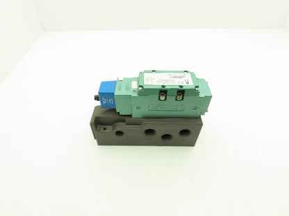 Numatics 135BA43BMP00061 Pneumatic Air Solenoid Valve/Manifold Assembly