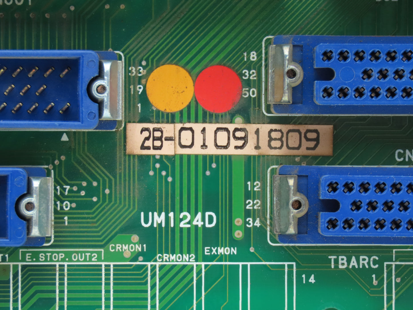 Nachi UM124D PCB Servo Amplifier Robotic Drive Unit Printed Circuit Board