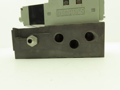 Numatics Pneumatic Air Solenoid Valve/Manifold Assembly 100-120VAC 50/60Hz