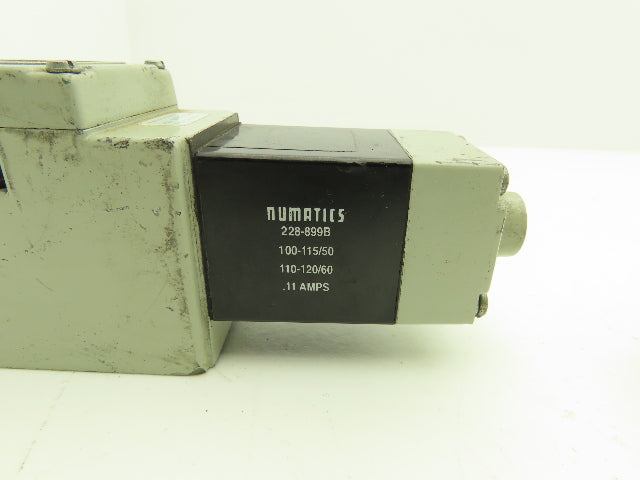 Numatics I23SA400K000030 Pneumatic Air Single Solenoid Valve Lot of 2