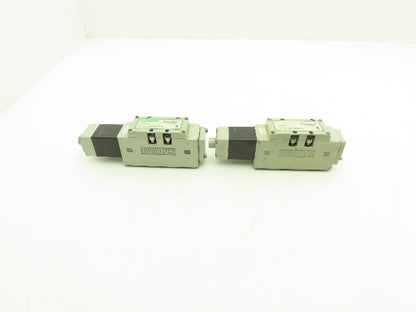 Numatics I23SA400K000030 Pneumatic Air Single Solenoid Valve Lot of 2
