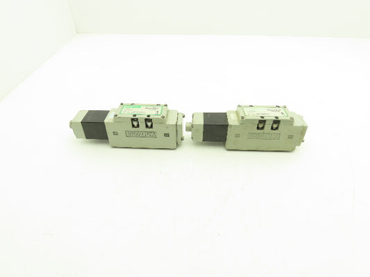 Numatics I23SA400K000030 Pneumatic Air Single Solenoid Valve Lot of 2