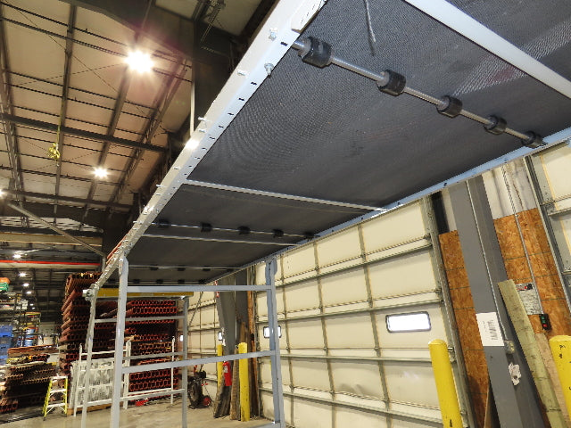 Hytrol BPC 49"x 27' Slider Bed Conveyor 47"Belt 5Hp 3PH Center Drive 183fpm