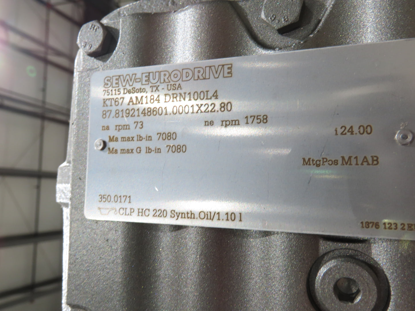 Hytrol BPC 49"x 27' Slider Bed Conveyor 47"Belt 5Hp 3PH Center Drive 183fpm