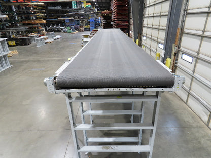 Hytrol BPC 49"x 27' Slider Bed Conveyor 47"Belt 5Hp 3PH Center Drive 183fpm