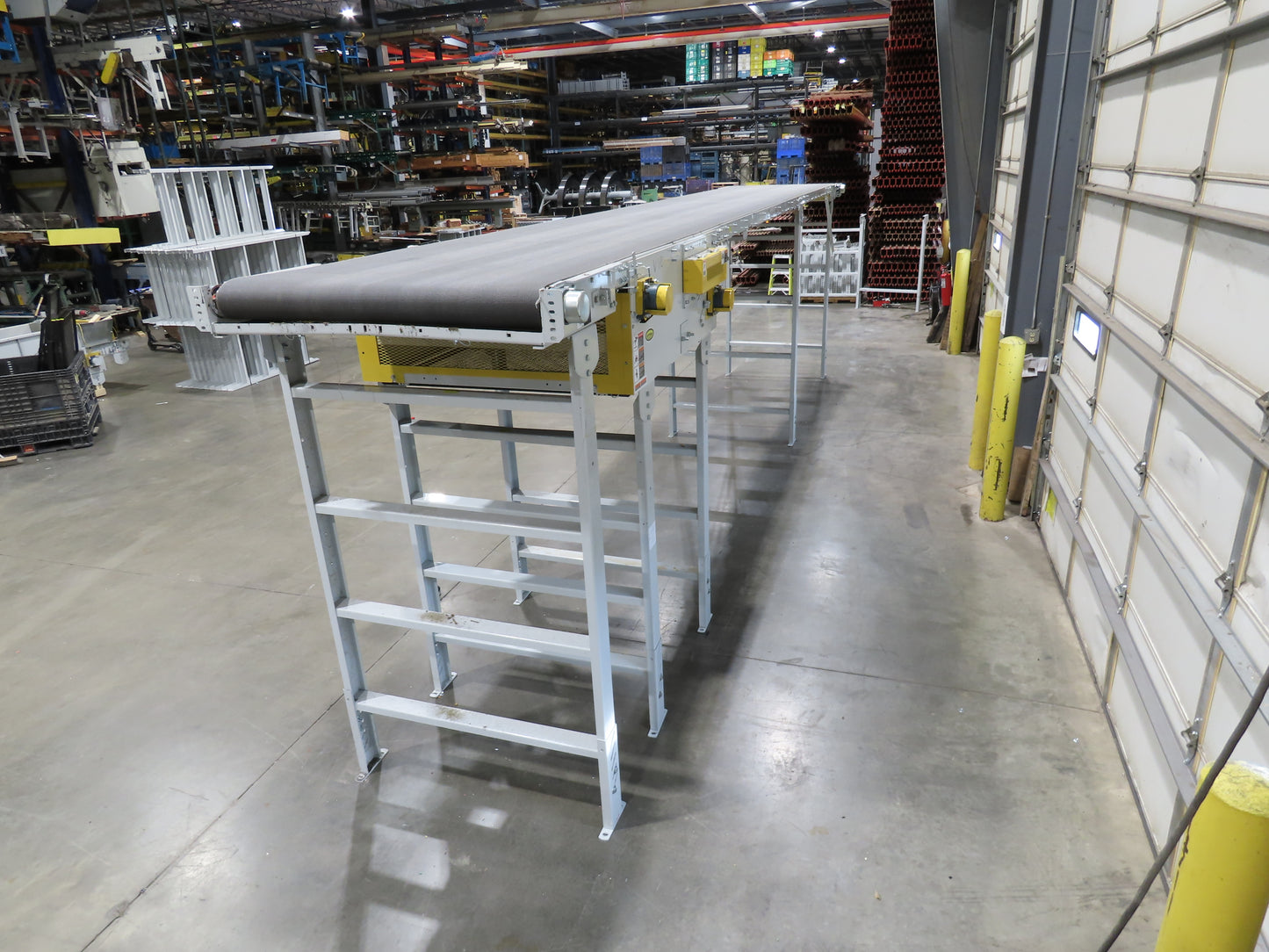 Hytrol BPC 49"x 27' Slider Bed Conveyor 47"Belt 5Hp 3PH Center Drive 183fpm